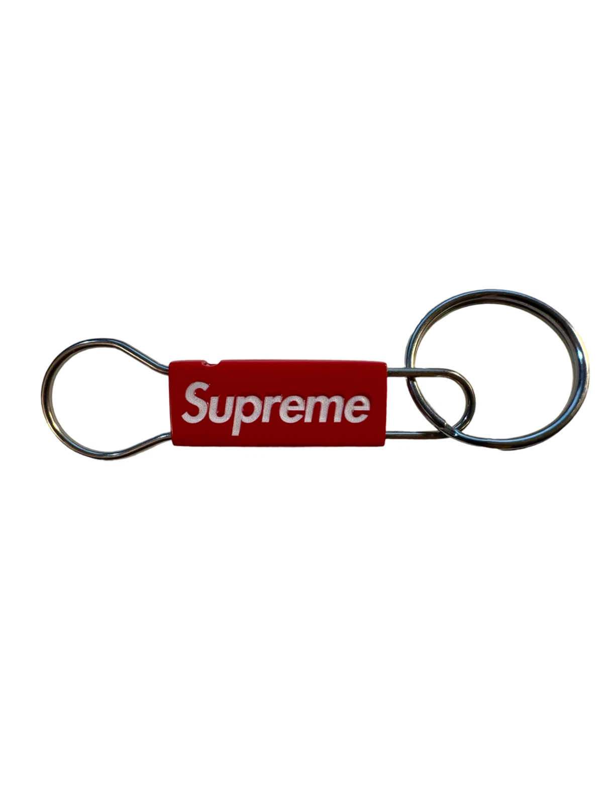 SUPREME CLIP KEYCHAIN (RED) SS22   BRAND NEW BOGO BOX LOGO