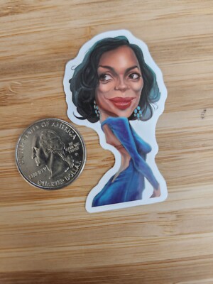 Rosario Dawson Sticker Laptop Sticker Decal American ACTRESS Movie Star