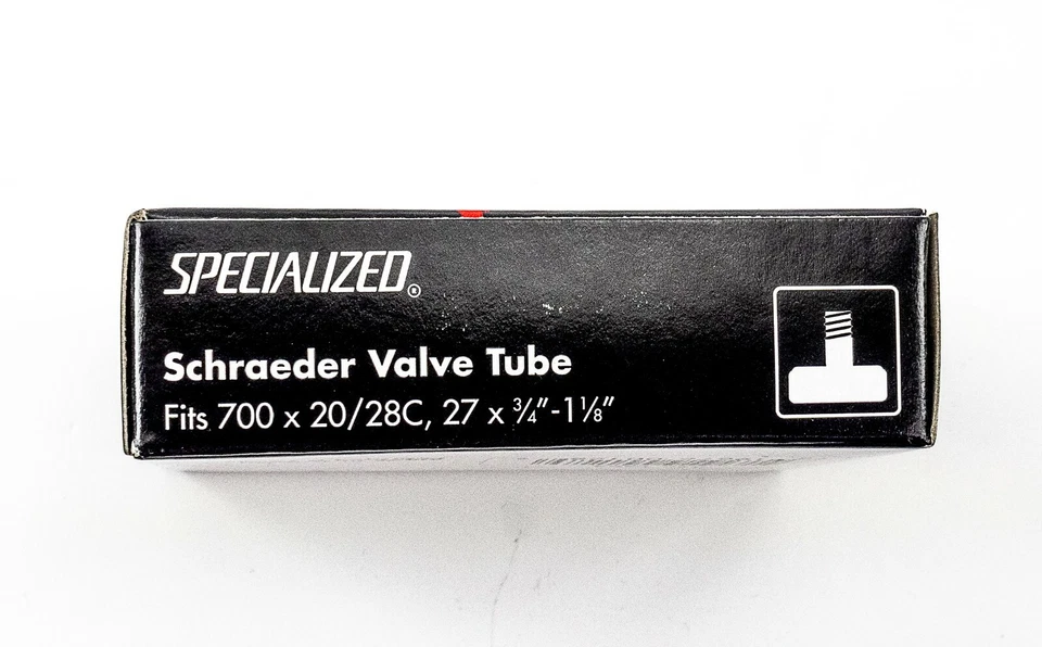 Specialized Bike Inner Tube, 700 x 20-28mm 27" X 3/4"-1 1/8" Schraeder Valve