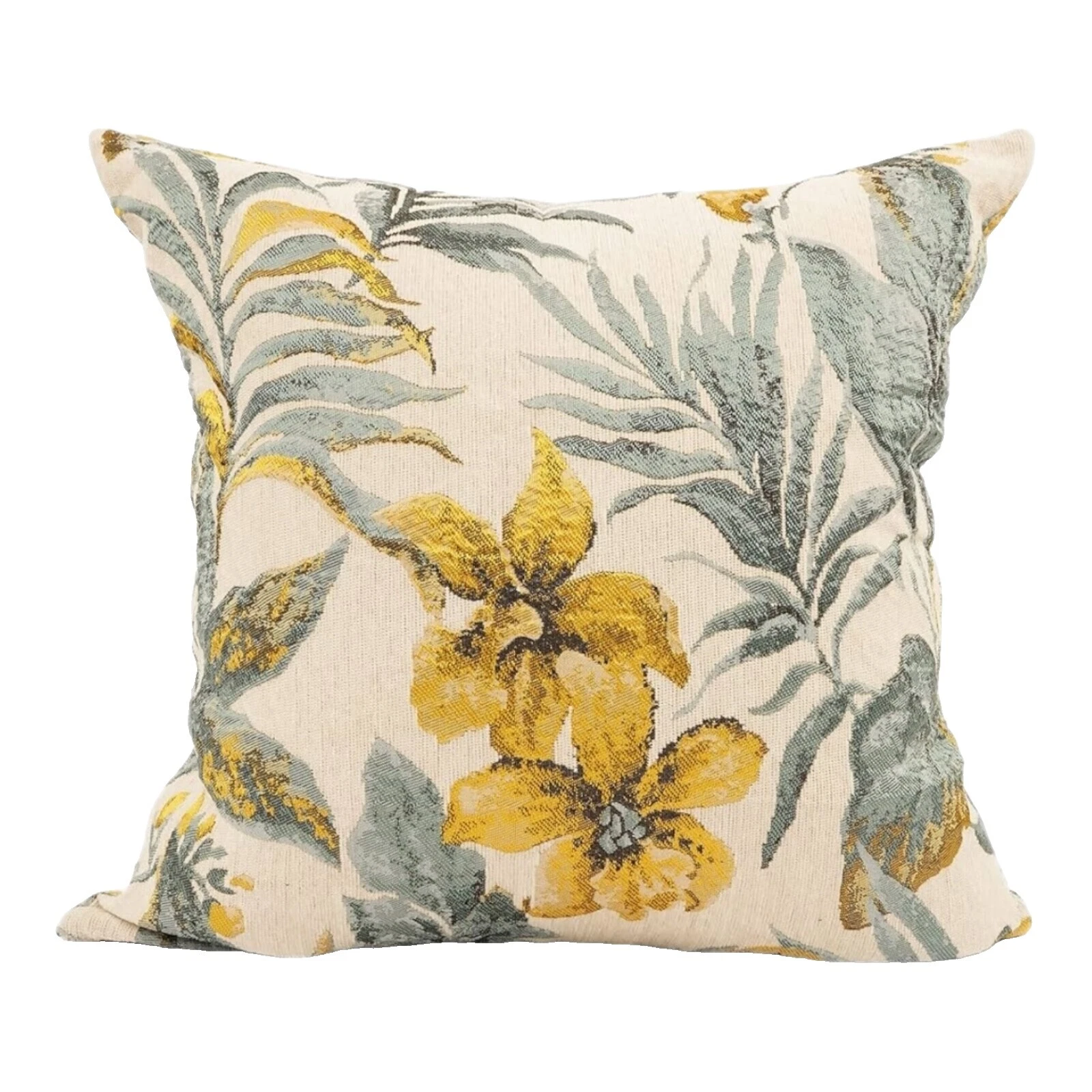 Chenille Floral Guestroom Home Décor Pillows
