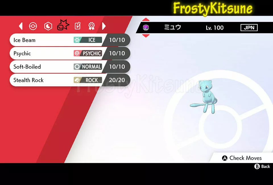 Ultra Shiny 6IV MEW // Pokemon Sword and Shield // Lv100 