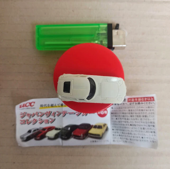 Toyota 2000GT 1967 Blanco Escala 1/100 Caja Mini Coche Pantalla Diecast UCC Japón JDM Foto 2 de 4