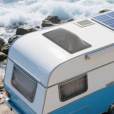 RV Skylight Outer Dome, RV Skylight Fits, Camper Skylight Clear Black Skylight