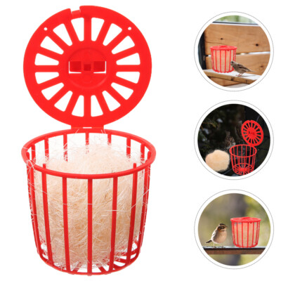 économies 2 Pcs Parrot Nesting Toys Bird Hatching Parakeet Nests for Cages