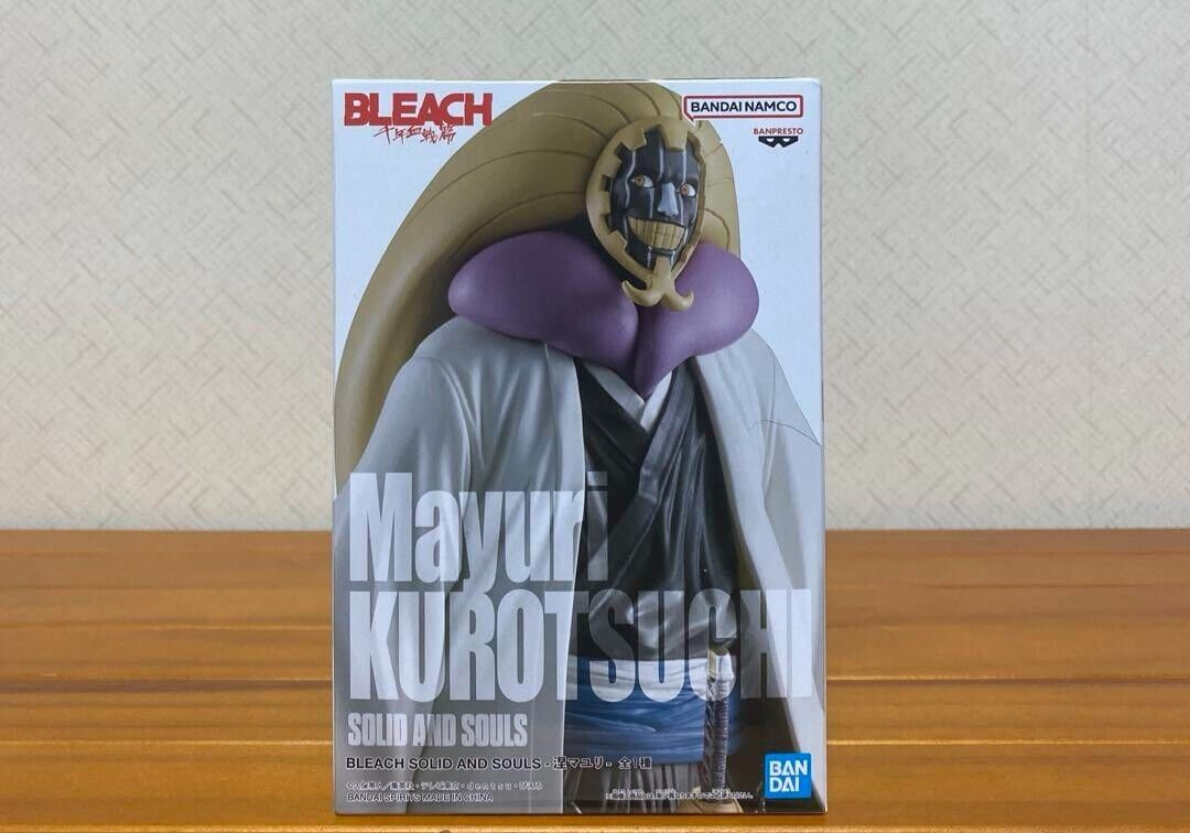 BLEACH SOLID AND SOULS Mayuri Kurotsuchi figure BANPRESTO New