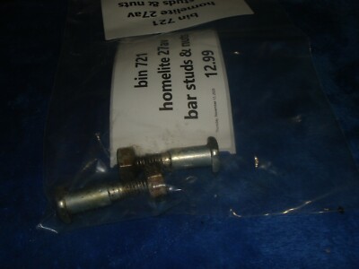 Homelite 27av bar studs  nuts   chainsaw part only bin 721 