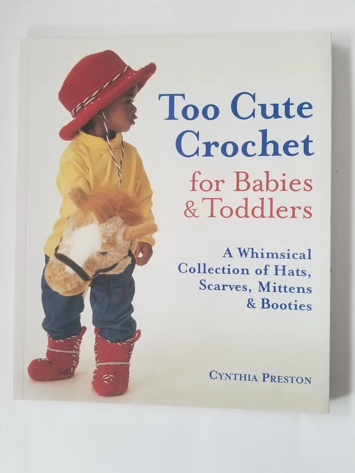 Lot of 10 CROCHET Baby, Toddler Outfits, Hats, Scarves, Mittens... Pattern Books - Image 4 of 4