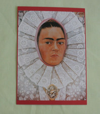 1x Cartoline Poster di una Mostra Frida Kahlo - Arte Autoritratto