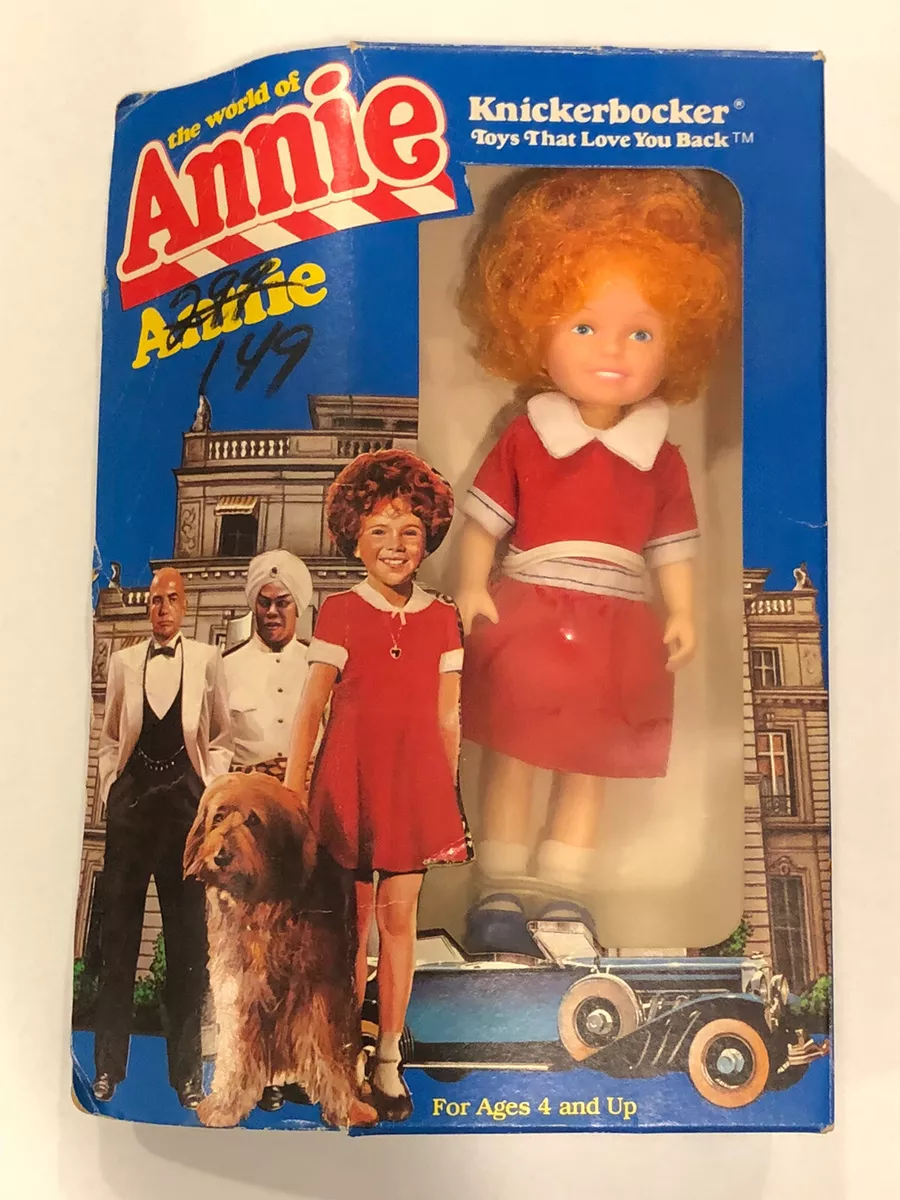 1982 knickerbocker sales annie doll