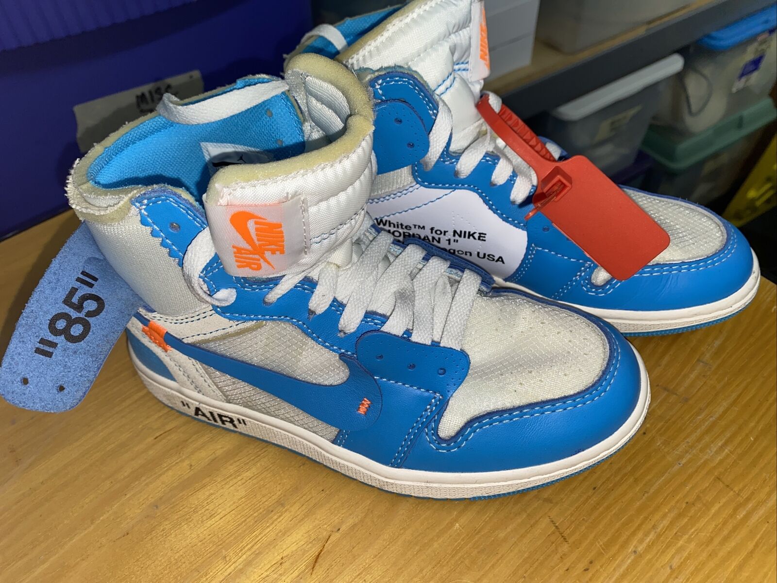 air jordan university blue off white