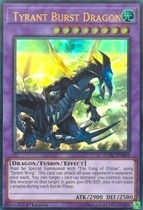 Tyrant Burst Dragon - LCKC-EN063 - Ultra Rare - 1st Edition x3 - Near Mint
