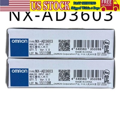 One New Omron NX-AD3603 Analog Input Unit NXAD3603 In Box Fast Shipping
