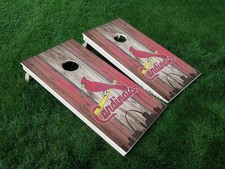 VINYL WRAPS Cornhole Board DECAL St Louis Cardinals 03 Baseball Bag Game Sticker