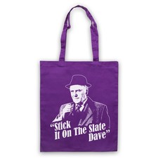 Arthur Daley Minder Stick It On The Slate Dave Cotton Canvas Shopping Tote Bag