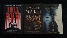 Hell House Black Mouth The Fisherman Paperback Book Bundle Malfi Matheson Langan