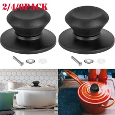 2/4/6Pack Universal Pot Lid Knob Set Replacement for Crock Pots Pans & Cookware