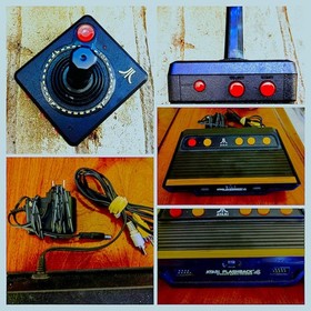 Atari 2600 JR. Console + Atari Flashback 4 Console Complete - PLEASE READ!