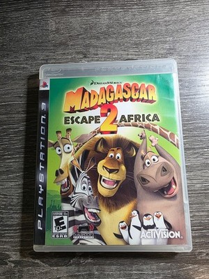 Madagascar Escape 2 Africa (Sony PlayStation 3, 2008) PS3 Disc & Case NO MANUAL