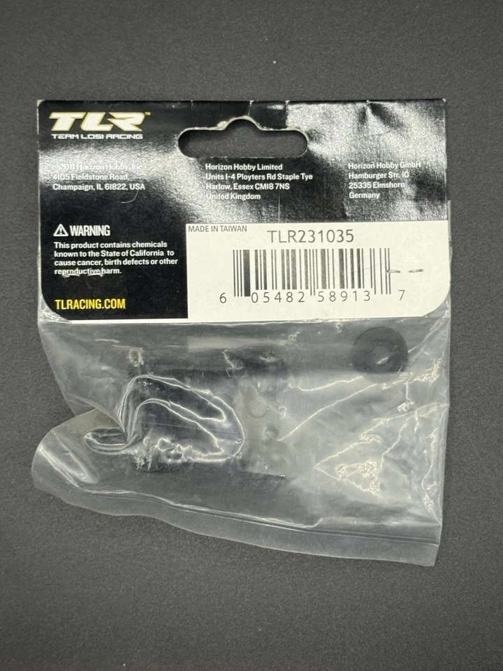 Team Losi Racing TLR231035 Rear Bumper Wing Stay Set Losi 22 3.0 - Image 2 of 2