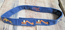 Myself Belts Toddler Kids Boys Belt Size Small 3T Blue Construction Tractor
