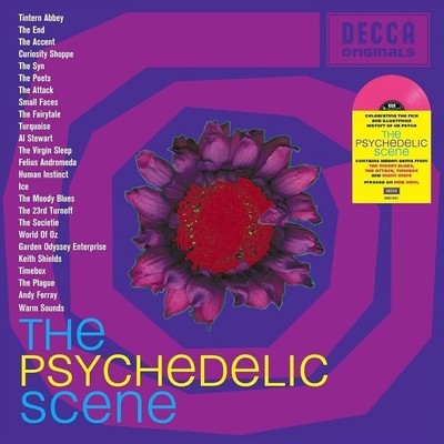 Various Artists The Psychedelic Scene (Vinyl) 12'' Album Coloured Vinyl