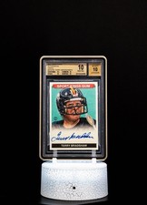 Terry Bradshaw 2015 Sport Kings Autographs Green / BGS 10, Autograph Pristine 10