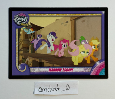 My Little Pony: FiM The Movie ''Narrow Escape'' Trading Card #40
