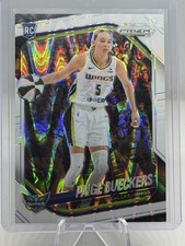 Paige Bueckers 2025 Panini WNBA Prizm #5 White Seismic Rookie RC Exclusive