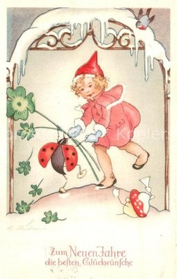 New Year Litho Meikaefer Dance With Girl