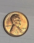 1934 Lincoln Wheat Cent Penny UNC