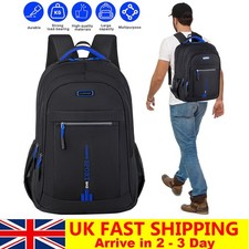 Men Women Backpack Anti Theft Waterproof Large Travel Laptop Rucksack School Bag