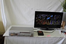 Emerson EWD2202 VHS DVD Combo Player No Remot...