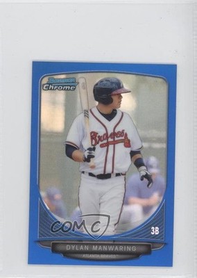 2013 Bowman Chrome Minis Blue Refractor 70/99 Dylan Manwaring #175 0f8
