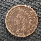 1860  *RB * INDIAN HEAD CENT  **NICE COIN** FREE SHIPPING! C4350