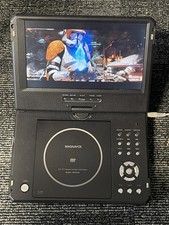Magnavox MPD845 Portable DVD Player 8.5" works but Needs Repair TRAVEL BUNDLE
