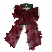 Wild Fable Bow Hair Clip with Butterfly Appliqu s Girls Womens - NWT