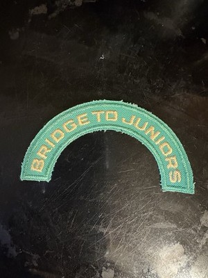 Girl Scout So One Patch   Bridge To Juniors