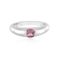 Cavill Silberring Damen 045Ct Rosa Turmalin Rund 925 Sterlingsilber Echtschmuck