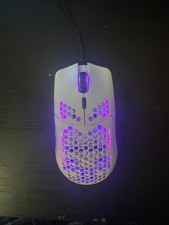 Glorious Model O Gaming Mouse White   RGB   Used