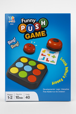 Funny Push Game Reaktionsspiel Kinder Gesellschaftsspiel Logikspiel mit Karten