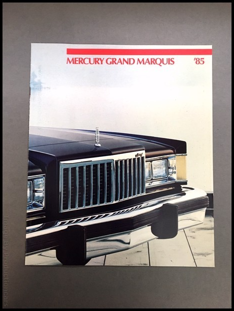 激レア Marquee 1985 特権チラシ マーキークラブ 1985 Mercury Grand Marquis Original Sales Brochure Catalog | eBay
