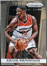 2013-14 Panini Prizm #69 Kevin Seraphin Basketball EX