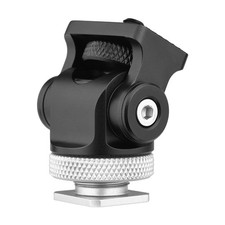 Andoer 360 Rotatable Camera Monitor Cold Shoe Mount Adapter Head With 1/4- PGGB