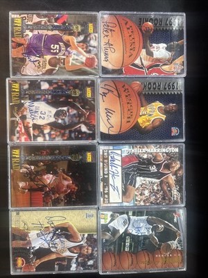 Lot of 8 1997 Score Board Classic Authentic Autograph signed basketball 1994 SR