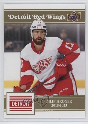 2025-26 Upper Deck Detroit Red Wings Centennial 48/100 Filip Hronek #24 f6d
