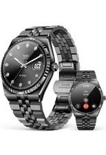 Smart Watch with Bluetooth Call & AI Voice, Health Tracker for Men...