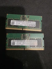 Micron 16GB (2x8GB) DDR5 4800MHz SODIMM Laptop Memory RAM