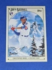 2023 Topps x Bob Ross CHRISTOPHER MOREL Rookie card CHICAGO CUBS #44