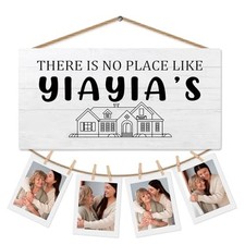 Yiayia Picture Frame Photo Holder for Wall, Housewarming Gifts for Color05