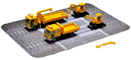 TOMYTEC 314899 The Truck Collection Torakore Track Vehicle Set B Diorama | Condition: Nuevo